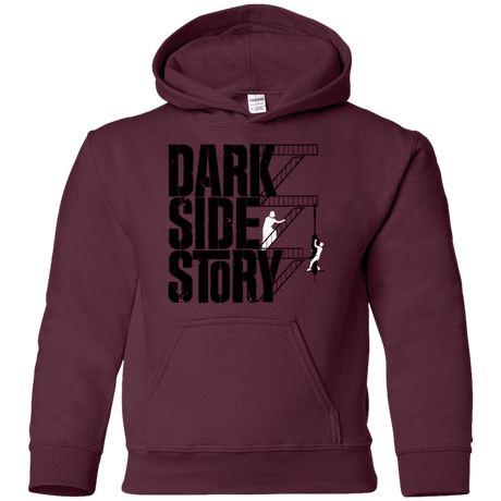 Sweatshirts Maroon / YS DARKSIDE STORY Youth Hoodie