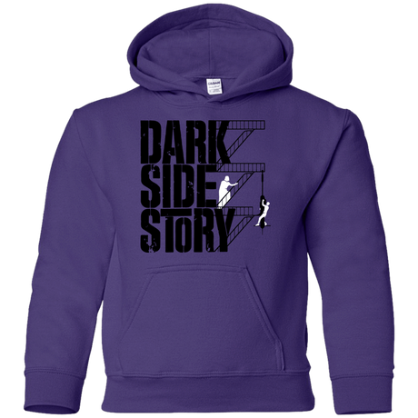 Sweatshirts Purple / YS DARKSIDE STORY Youth Hoodie