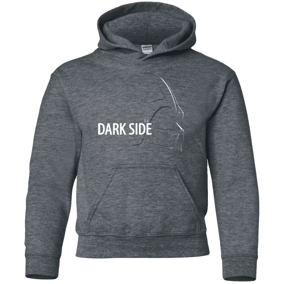 Sweatshirts Dark Heather / YS DARKSIDE Youth Hoodie