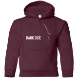 Sweatshirts Maroon / YS DARKSIDE Youth Hoodie