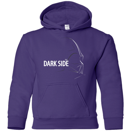 Sweatshirts Purple / YS DARKSIDE Youth Hoodie