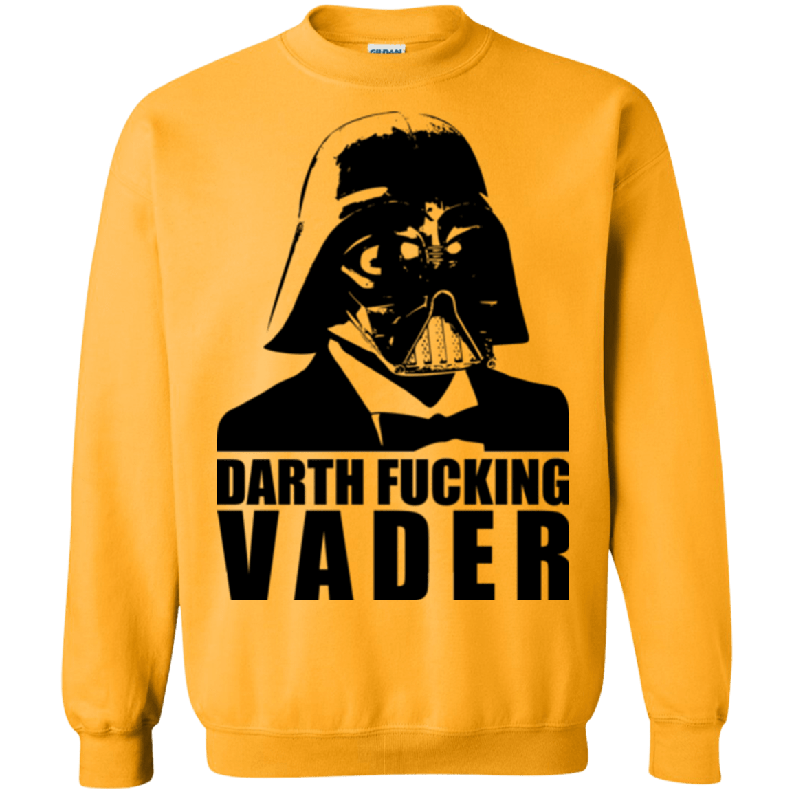 Sweatshirts Gold / Small Dart Fucking Vader Crewneck Sweatshirt