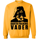 Sweatshirts Gold / Small Dart Fucking Vader Crewneck Sweatshirt