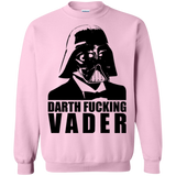Sweatshirts Light Pink / Small Dart Fucking Vader Crewneck Sweatshirt