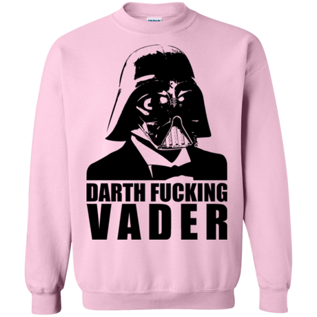 Sweatshirts Light Pink / Small Dart Fucking Vader Crewneck Sweatshirt