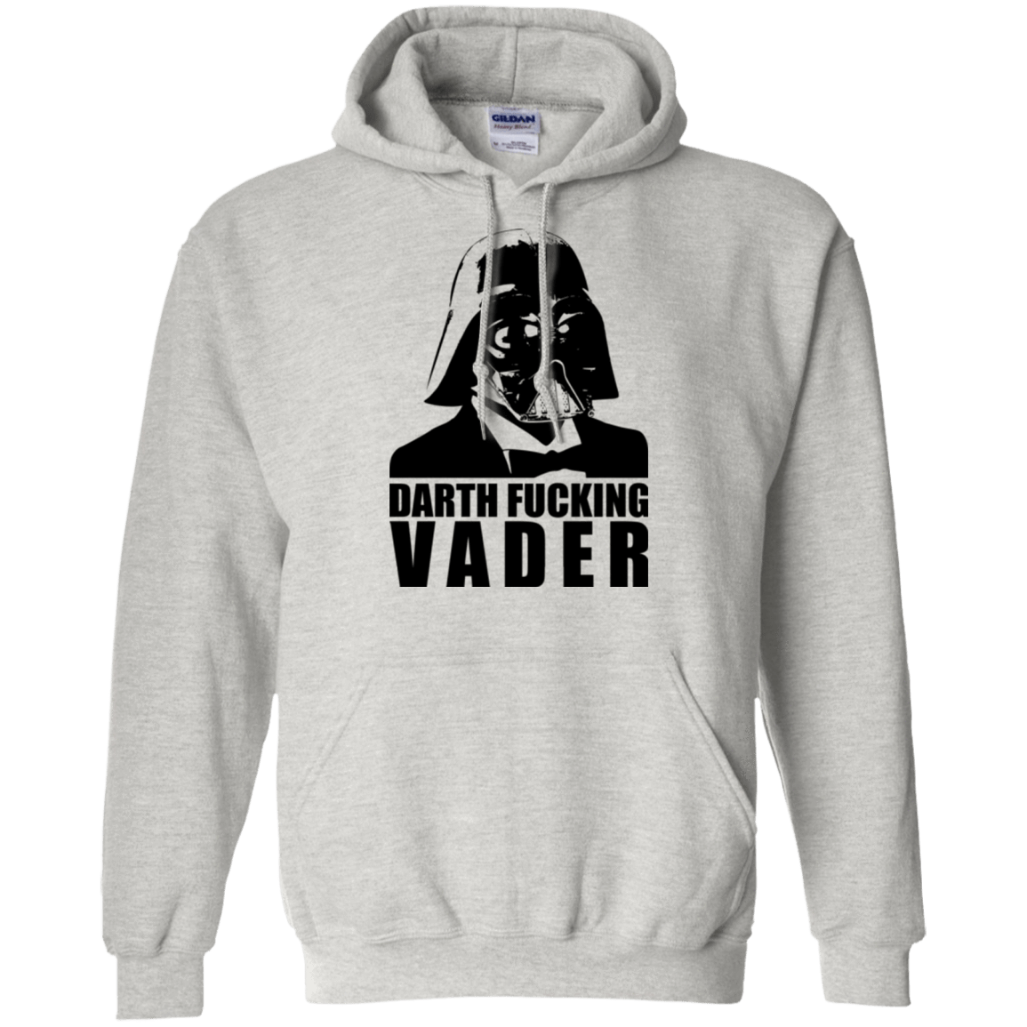 Sweatshirts Ash / Small Dart Fucking Vader Pullover Hoodie