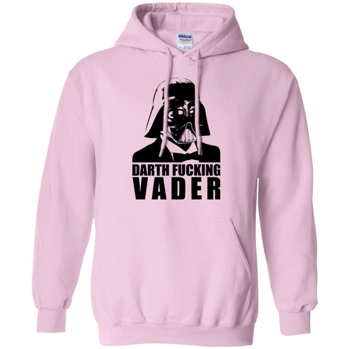 Sweatshirts Light Pink / Small Dart Fucking Vader Pullover Hoodie