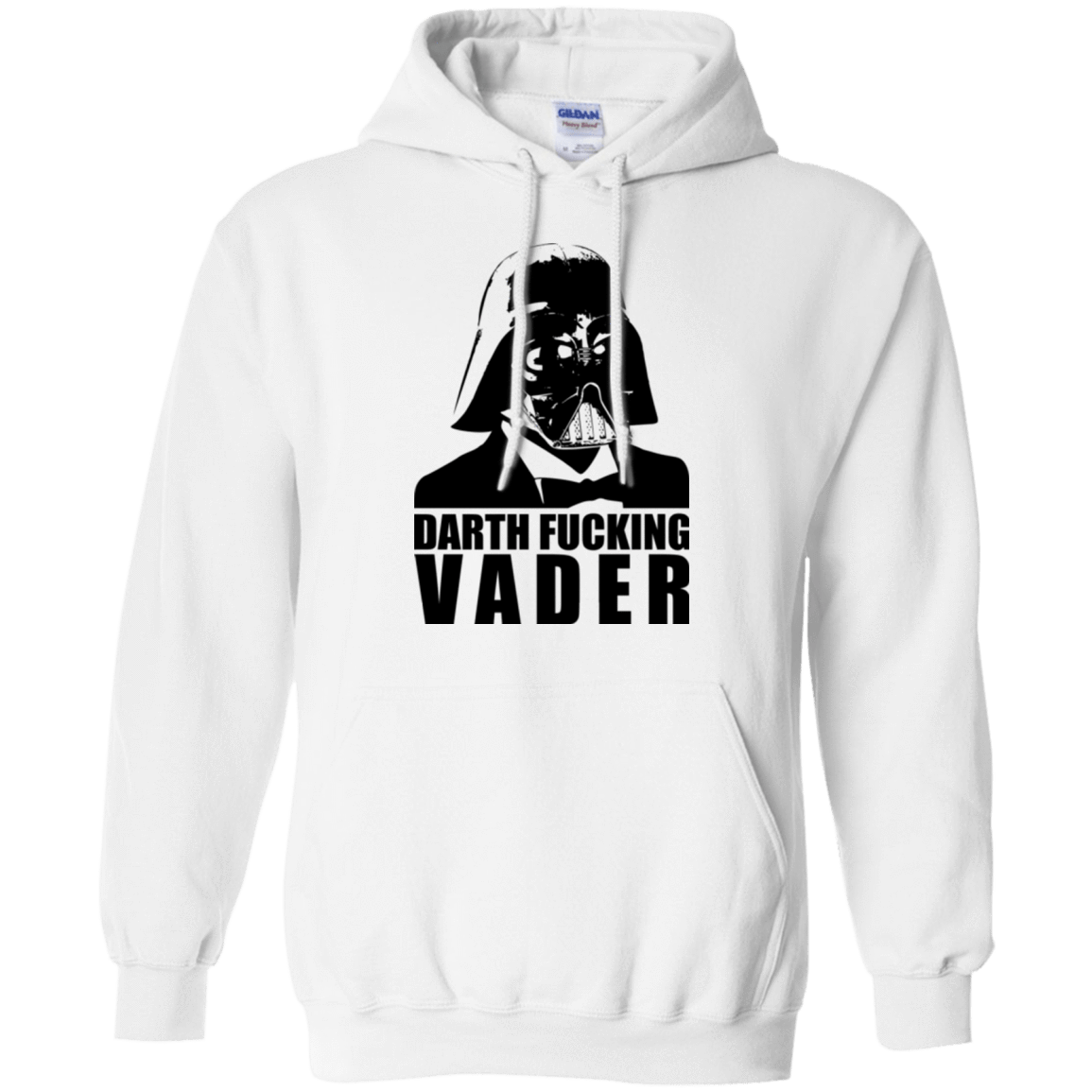 Sweatshirts White / Small Dart Fucking Vader Pullover Hoodie