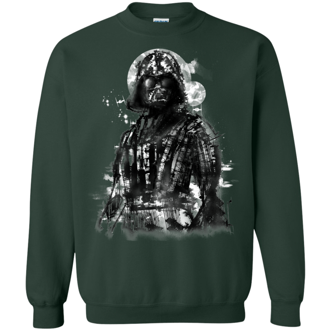 Sweatshirts Forest Green / S Darth Bot Crewneck Sweatshirt