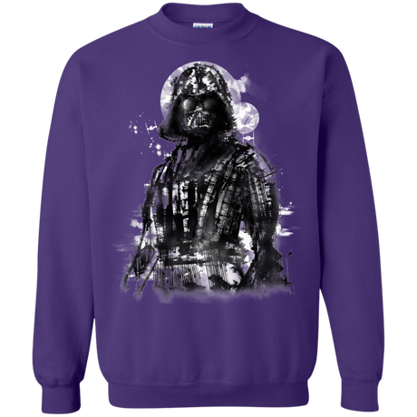 Sweatshirts Purple / S Darth Bot Crewneck Sweatshirt