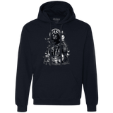 Sweatshirts Navy / S Darth Bot Premium Fleece Hoodie