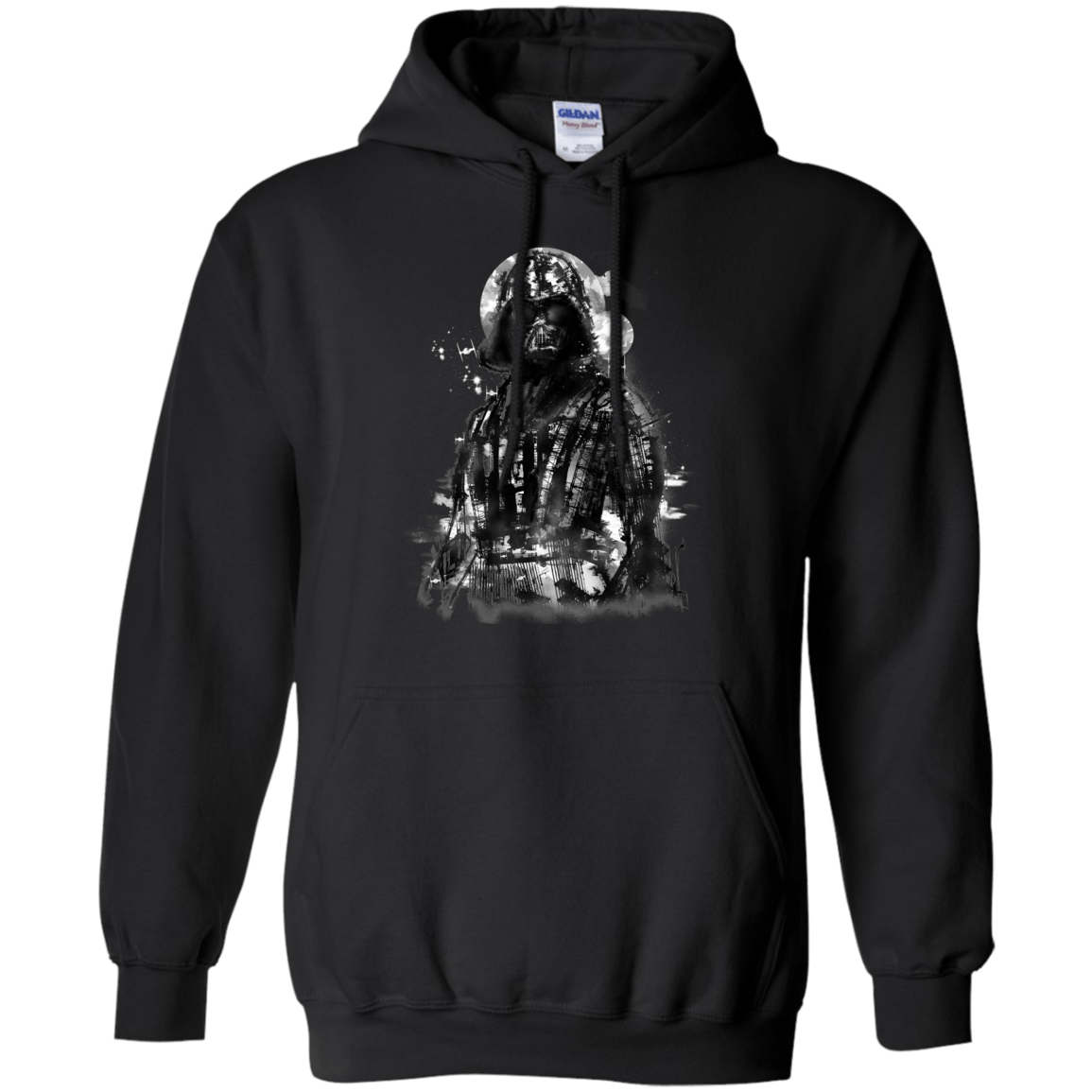 Sweatshirts Black / S Darth Bot Pullover Hoodie