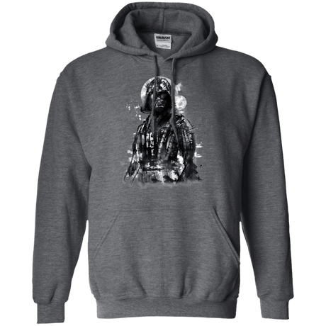 Sweatshirts Dark Heather / S Darth Bot Pullover Hoodie