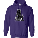 Sweatshirts Purple / S Darth Bot Pullover Hoodie