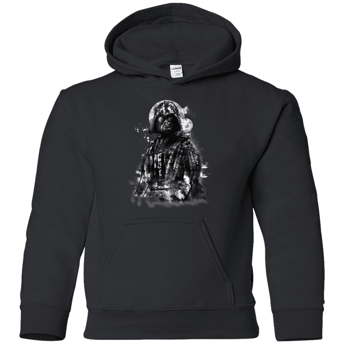 Sweatshirts Black / YS Darth Bot Youth Hoodie