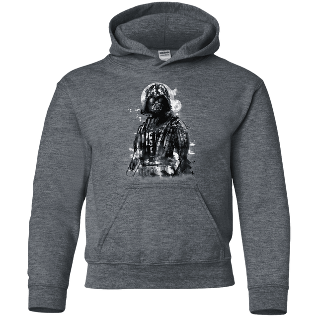 Sweatshirts Dark Heather / YS Darth Bot Youth Hoodie