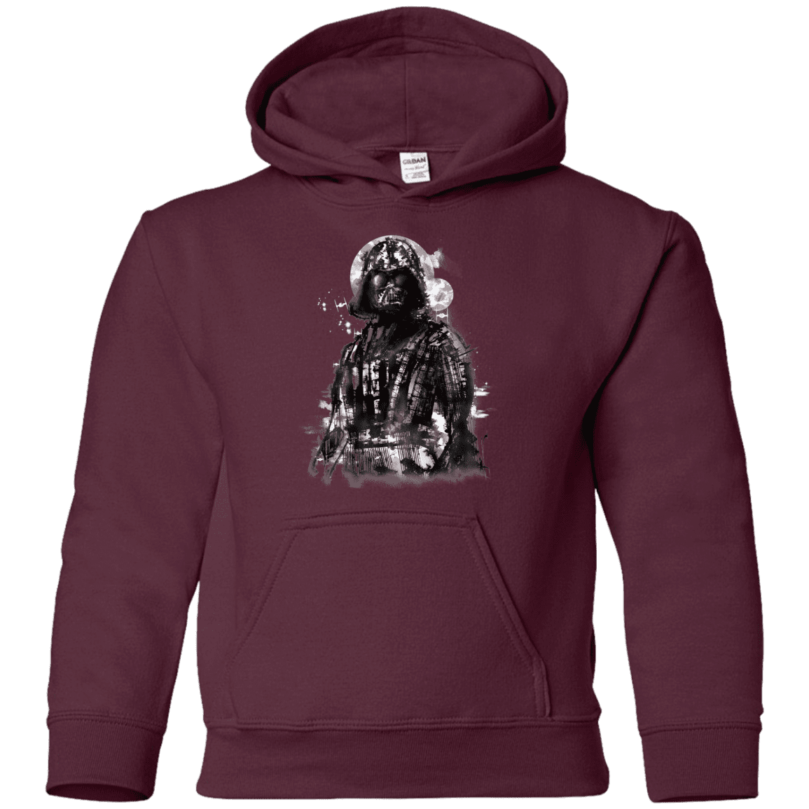 Sweatshirts Maroon / YS Darth Bot Youth Hoodie