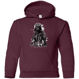 Sweatshirts Maroon / YS Darth Bot Youth Hoodie