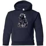 Sweatshirts Navy / YS Darth Bot Youth Hoodie