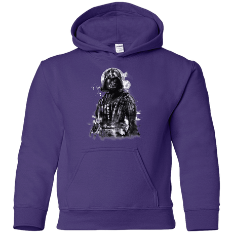 Sweatshirts Purple / YS Darth Bot Youth Hoodie