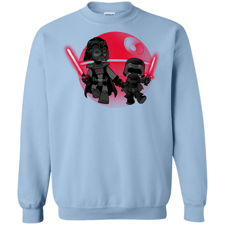 Sweatshirts Light Blue / Small Darth Grandpa Crewneck Sweatshirt