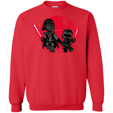 Sweatshirts Red / Small Darth Grandpa Crewneck Sweatshirt