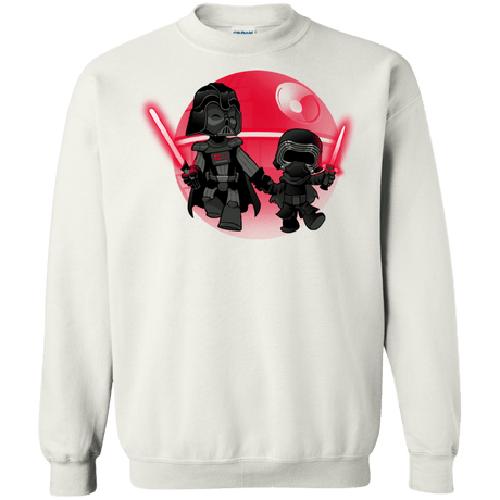 Sweatshirts White / Small Darth Grandpa Crewneck Sweatshirt