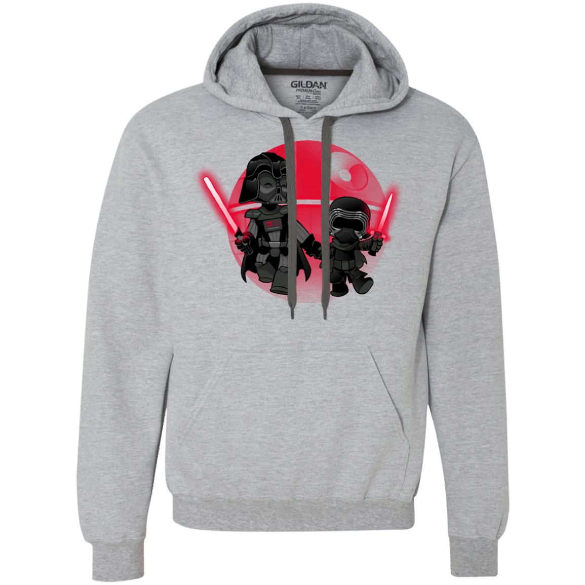 Sweatshirts Sport Grey / Small Darth Grandpa Premium Fleece Hoodie