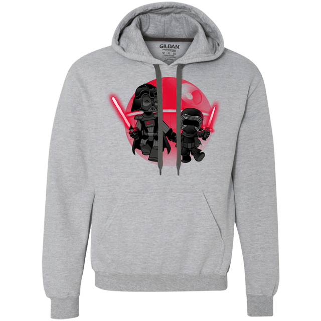 Sweatshirts Sport Grey / Small Darth Grandpa Premium Fleece Hoodie