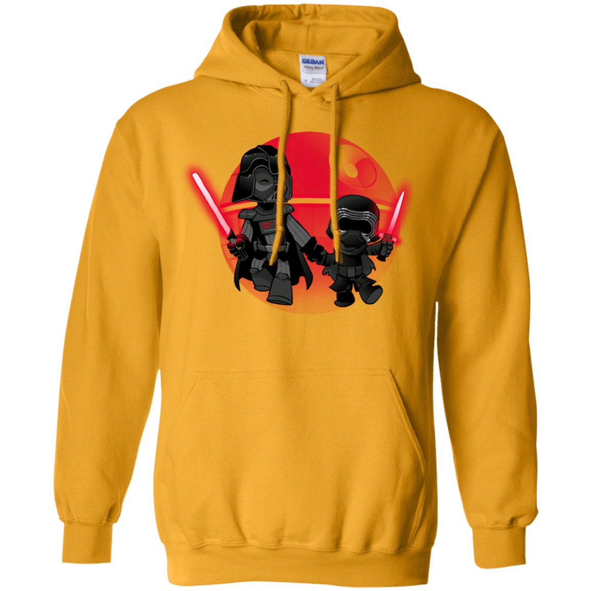 Sweatshirts Gold / Small Darth Grandpa Pullover Hoodie