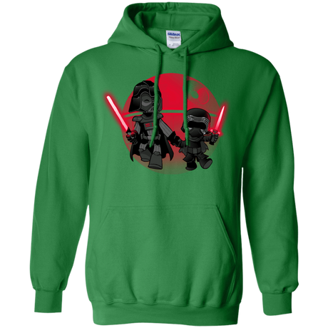 Sweatshirts Irish Green / Small Darth Grandpa Pullover Hoodie