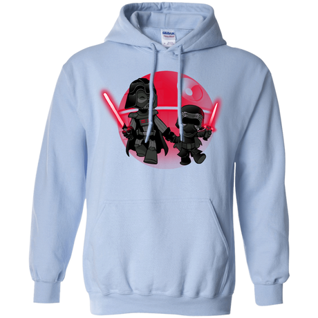 Sweatshirts Light Blue / Small Darth Grandpa Pullover Hoodie