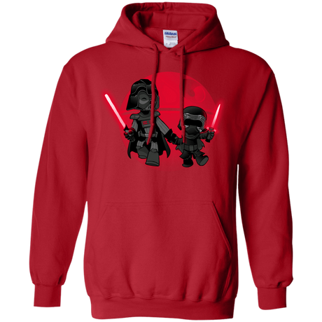 Sweatshirts Red / Small Darth Grandpa Pullover Hoodie