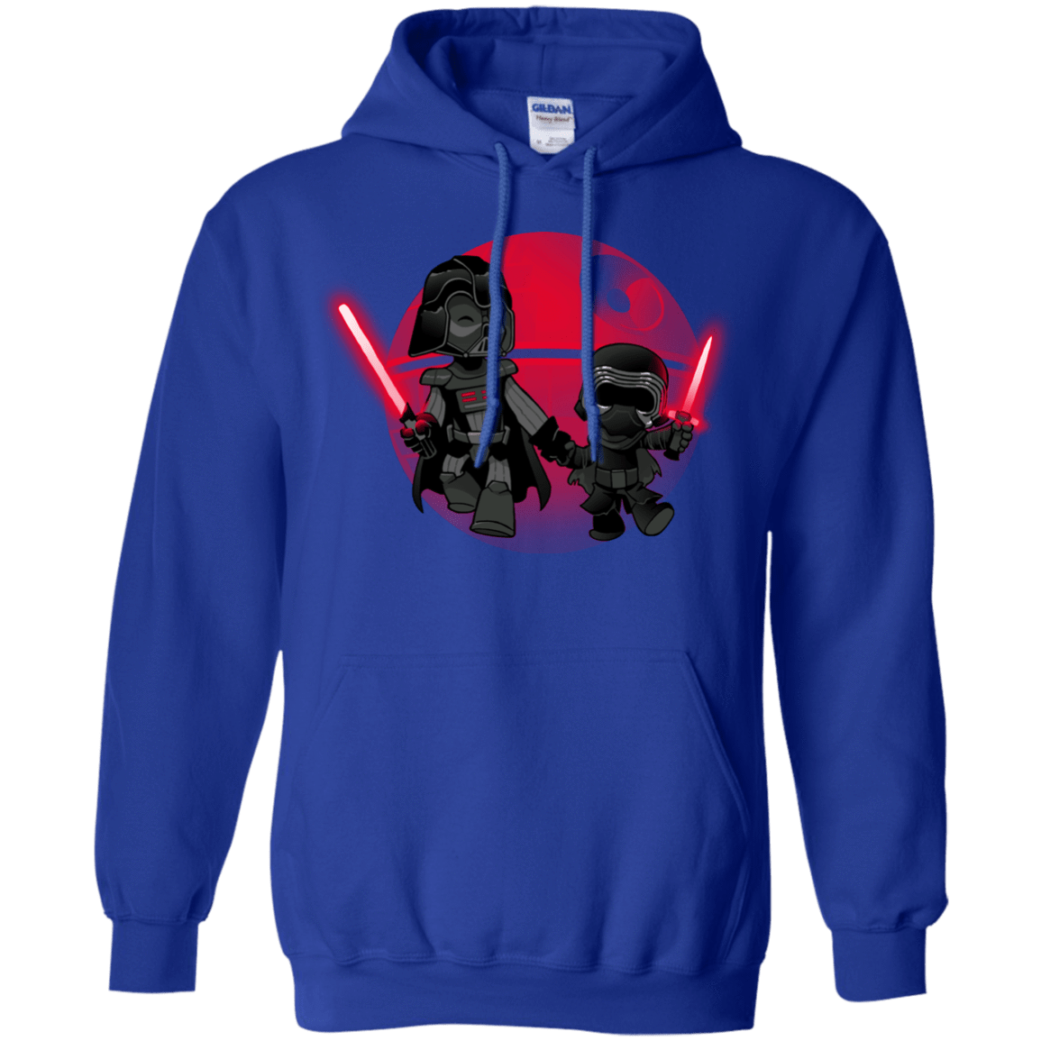 Sweatshirts Royal / Small Darth Grandpa Pullover Hoodie