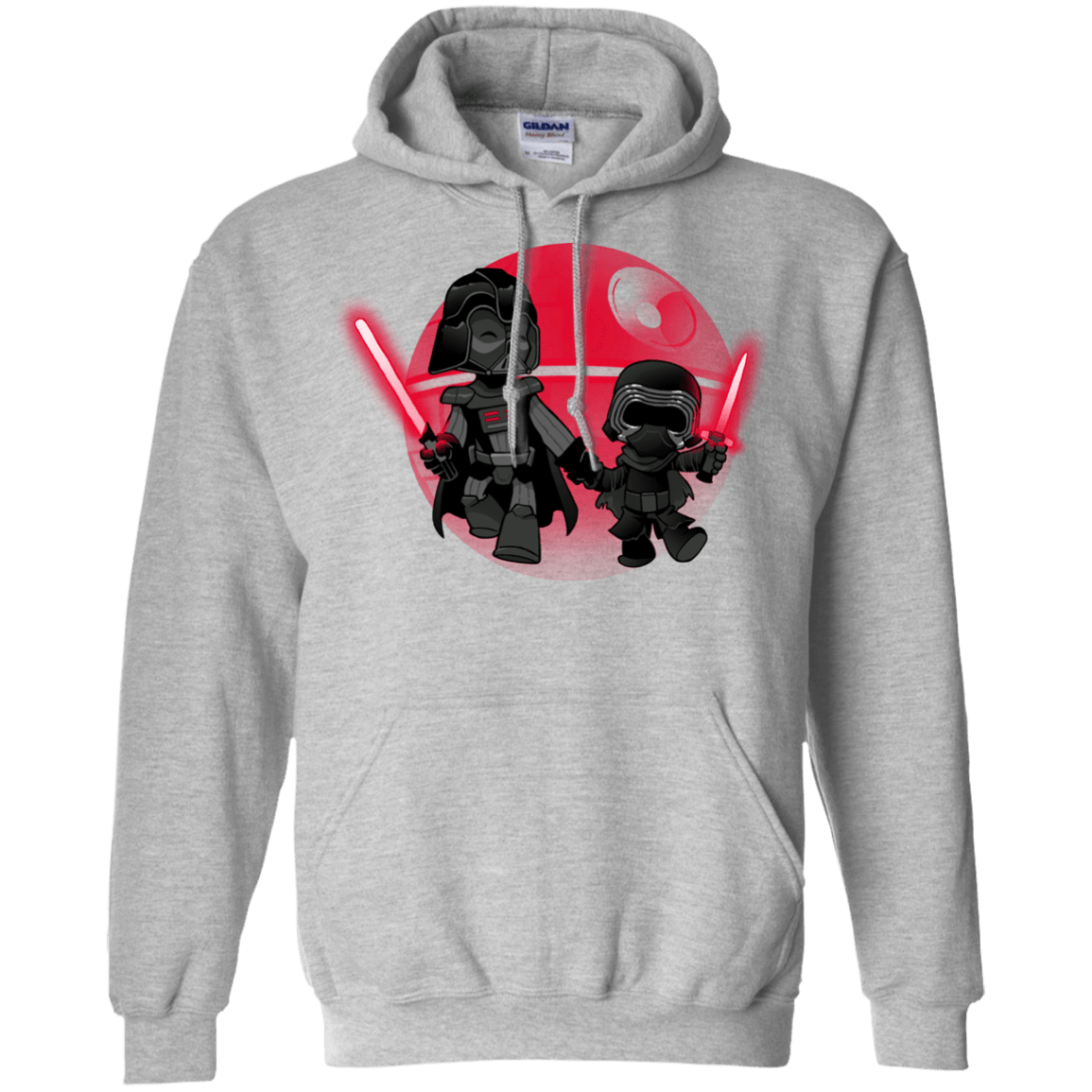 Sweatshirts Sport Grey / Small Darth Grandpa Pullover Hoodie