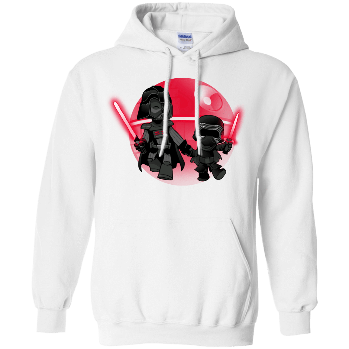 Sweatshirts White / Small Darth Grandpa Pullover Hoodie