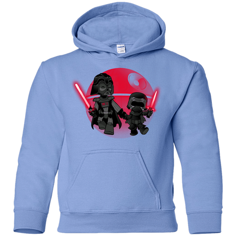 Sweatshirts Carolina Blue / YS Darth Grandpa Youth Hoodie