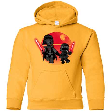 Sweatshirts Gold / YS Darth Grandpa Youth Hoodie