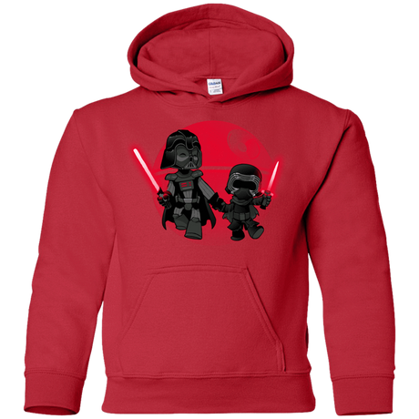 Sweatshirts Red / YS Darth Grandpa Youth Hoodie