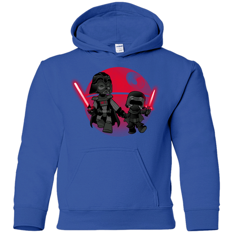 Sweatshirts Royal / YS Darth Grandpa Youth Hoodie