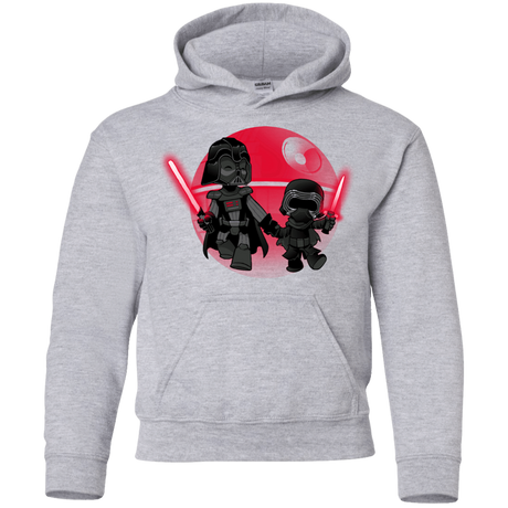 Sweatshirts Sport Grey / YS Darth Grandpa Youth Hoodie