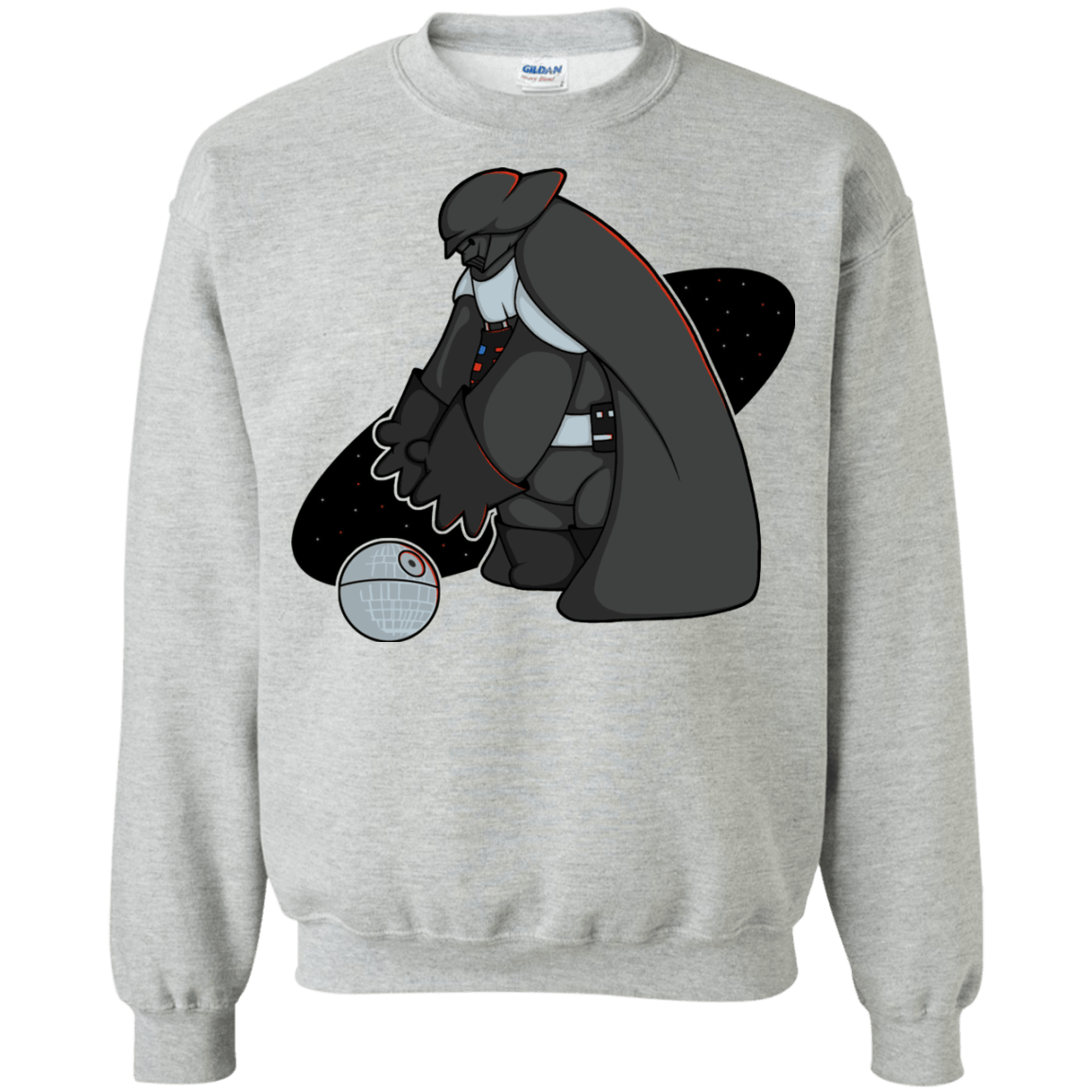 Sweatshirts Sport Grey / Small Darth Hero Sith Crewneck Sweatshirt