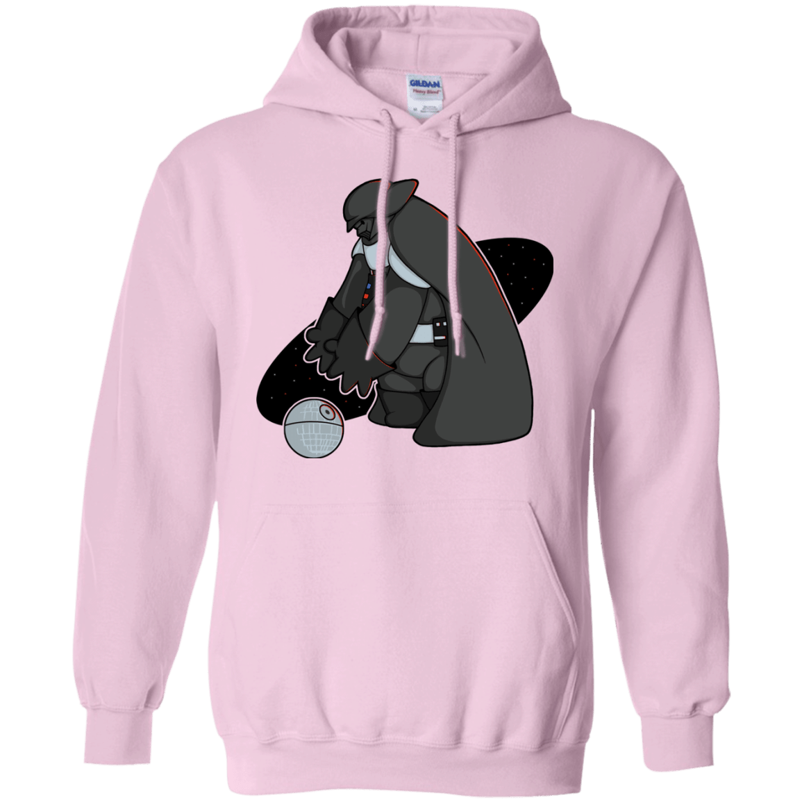 Sweatshirts Light Pink / Small Darth Hero Sith Pullover Hoodie