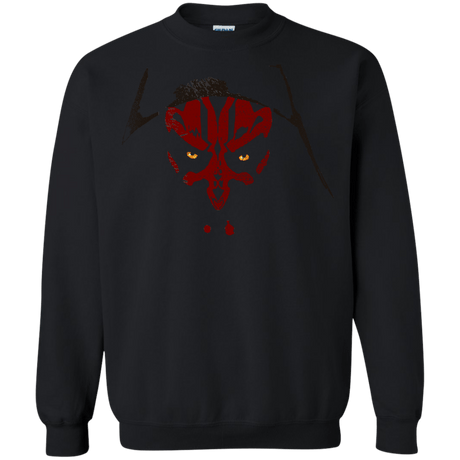 Sweatshirts Black / S Darth M Crewneck Sweatshirt