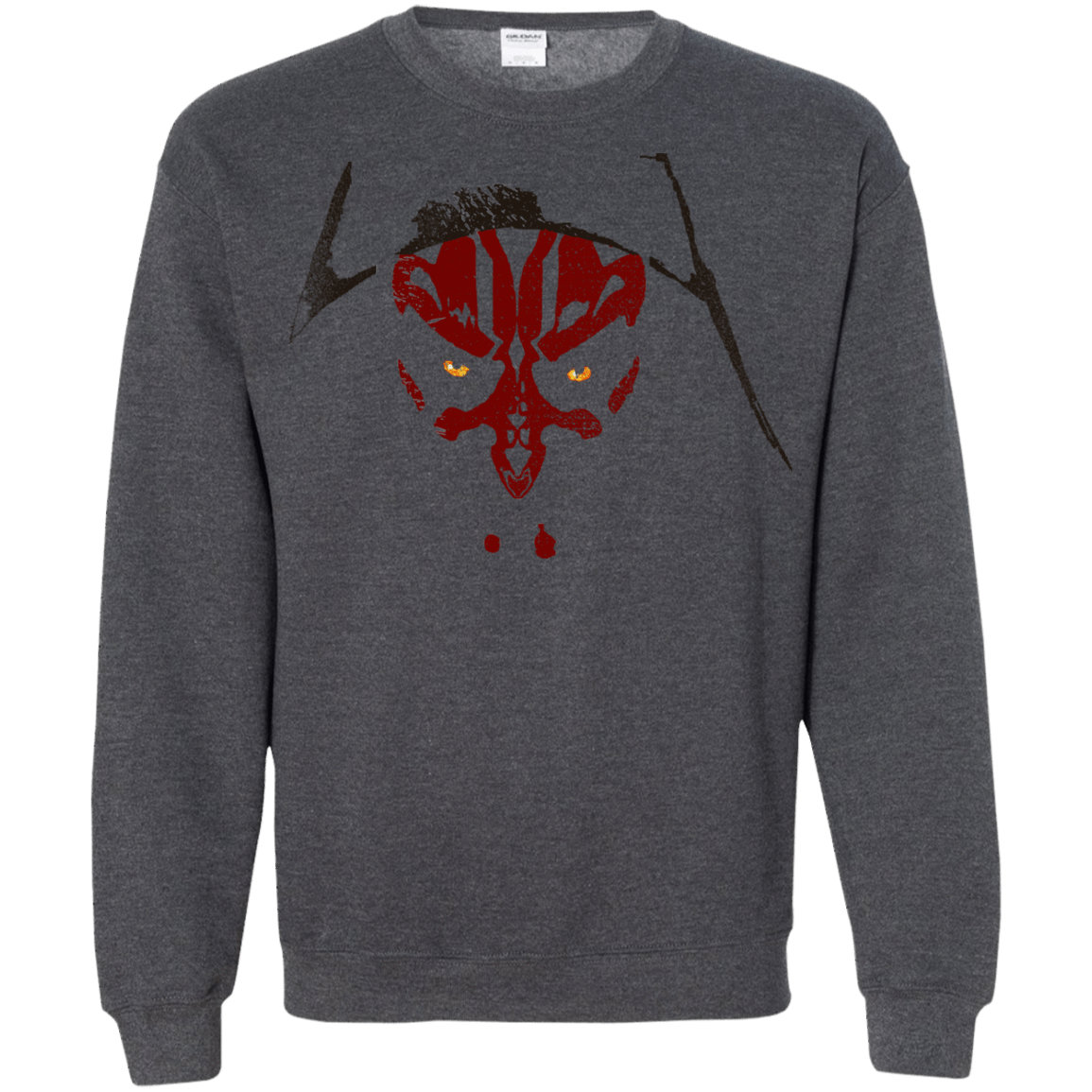 Sweatshirts Dark Heather / S Darth M Crewneck Sweatshirt