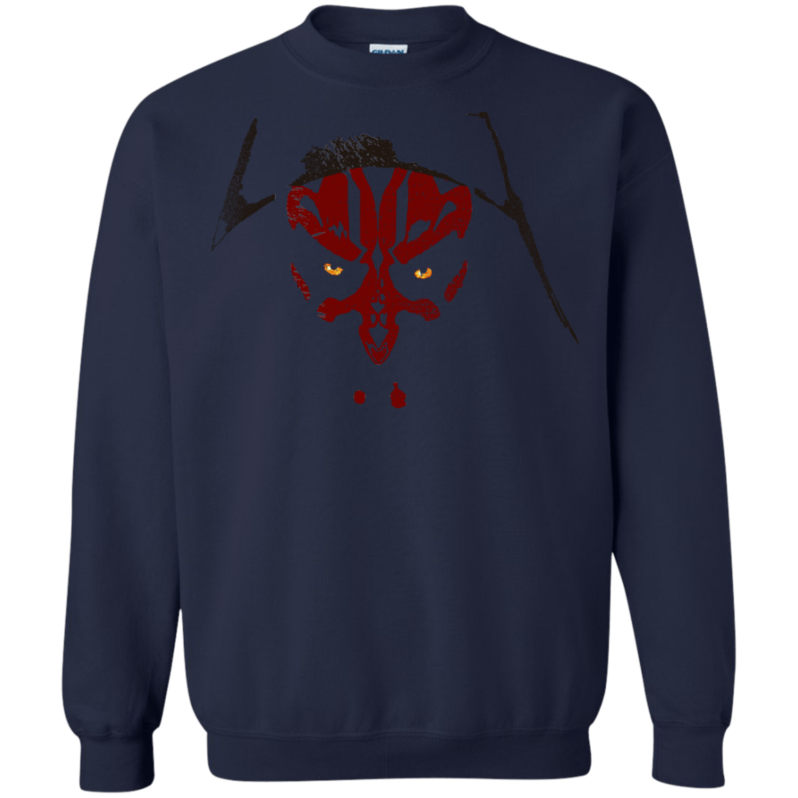Sweatshirts Navy / S Darth M Crewneck Sweatshirt