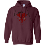 Sweatshirts Maroon / S Darth M Pullover Hoodie