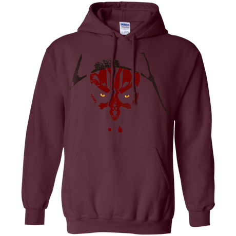 Sweatshirts Maroon / S Darth M Pullover Hoodie