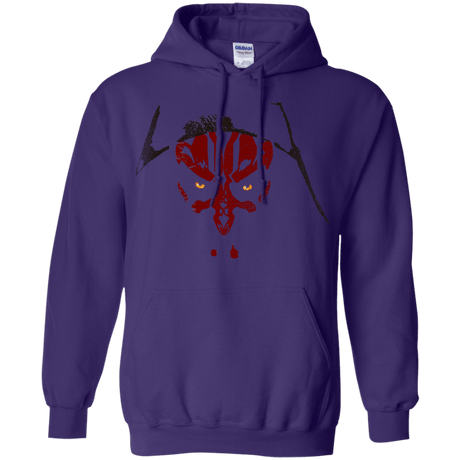 Sweatshirts Purple / S Darth M Pullover Hoodie