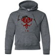 Sweatshirts Dark Heather / YS Darth M Youth Hoodie
